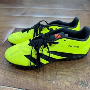 Adidas Predator Turf Soccer Cleats Mens 9 Solar Yellow Black IG7712 Training